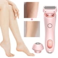 thumbnail image 1 of Depiladora Eléctrica Afeitadora para Mujeres Afeitadora Partes Privadas Afeitadora Herramienta para Recortar El Vello Púbico (rosa), 1 of 9