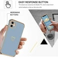 thumbnail image 6 of for iPhone 11 Case, iPhone 11 Phone Case, Cute Cartoon Heart Pattern Slim Fit Soft TPU Bumper Shockproof Non-Slip Protective Women Girls Men Boys Case Cover for iPhone 11 6.1", Grey., 6 of 16