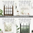 thumbnail image 4 of DriftAway Traditional 1 Piece Damask Floral Room Darkening Swag Curtains, 4 of 6