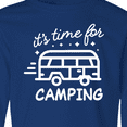 thumbnail image 4 of Inktastic It's Time For Camping with Camper Long Sleeve Youth T-Shirt, 4 of 5