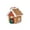 ColorC, variant on Under $5 Christmas Tree Decorations Hwkond Christmas Resin Small House Christmas Decoration Ornaments Christmas Micro PVC Small House Christmas Decoration Up To 50% off