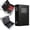 Black, variant on Book Shaped Security Lock Box, Book Safe with Combination Lock, Hidden Security Storage Box for Documents, Jewelry, Home & Office