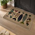 thumbnail image 4 of Fish Doormat Rectangular Entryway Floor Mat Indoor Outdoor Front Door Rug, 4 of 7