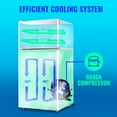 thumbnail image 6 of Tacool 2.4 Cu.ft Mini Fridge with Freezer, Apartment Size Refrigerator, White, New, 6 of 7