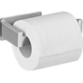 thumbnail image 2 of (Negro) Soporte para papel higiénico, soporte para papel higiénico sin agujeros, soporte para toallas de papel de acero inoxidable para baño, cocina JM, 2 of 5