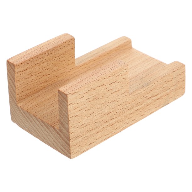 ColoMX Soporte de madera para rollos de Sashimi, ranura plana, soporte para servir rollos de Sushi, soporte estable para tacos