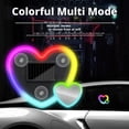 thumbnail image 3 of Agiufgs Heart Shaped Car Ambient, 45 High Brightness LED Beads with Multiple Colorful, for Vehicle Interior Decoration, Multicolor, 1pcs, 3 of 7