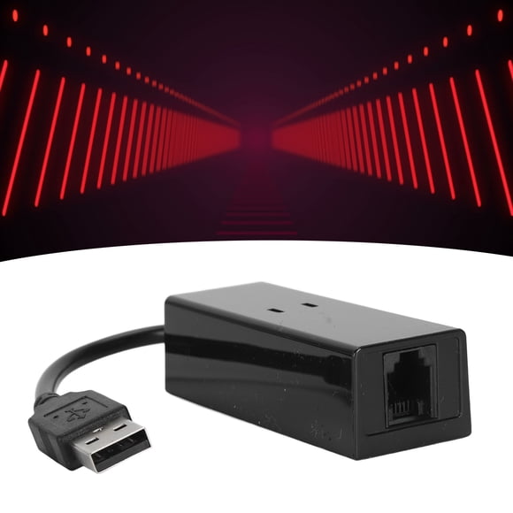 USB External Dial Up Fax Data Modem, Easy To Use 56K USB 2.0 FAX Receive Plug and Play for Laptop