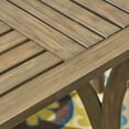 thumbnail image 4 of Noble House Casa 5 Piece Wooden Square Patio Dining Set in Gray, 4 of 6