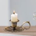 thumbnail image 1 of Portavelas Candelabro Macarena Bronce Vintage Soporte de Vela, 1 of 8