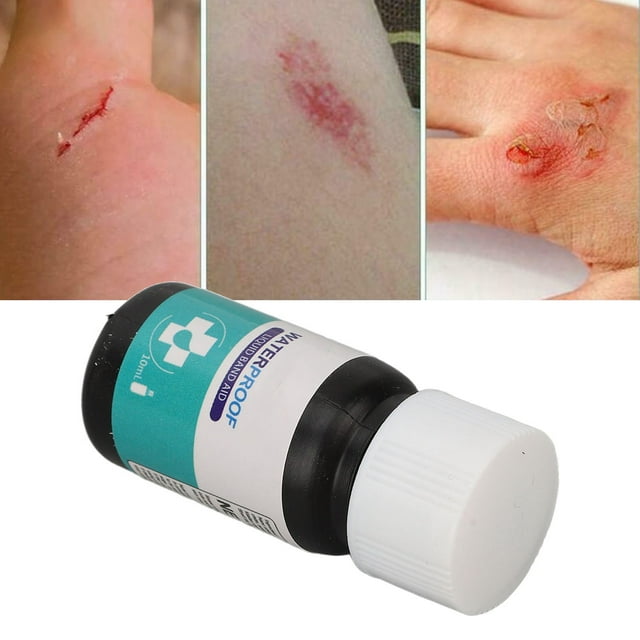 Wound Liquid Band Bandage, Waterproof Breathable Transparent Skin Liquid Bandage For Skin Cracks