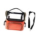 thumbnail image 2 of Bolsa de viaje para cosméticos, transparente, soporte para brochas de maquillaje, estuche de maquillaje profesional portátil de gran capacidad, estuch rojo anaranjado, 2 of 10