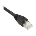 thumbnail image 1 of Black Box SpaceGAIN Reduced-Length - Patch cable - RJ-45 (M) to RJ-45 (M) - 9 in - CAT 5e - molded, stranded - black, 1 of 2