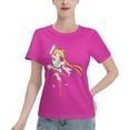 thumbnail image 1 of Women's Basic Short Sleeve T-Shirt Sailor Moon Moon Hare, 1 of 6