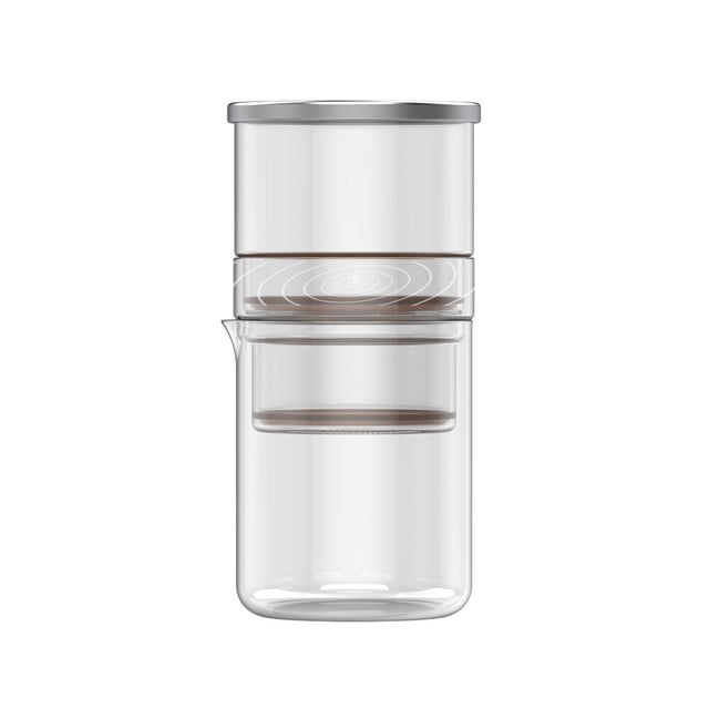 Cold Brew Coffee Maker - 300ml Glass Iced Tea & Coffee Cold Brew Maker