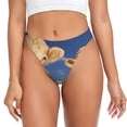 thumbnail image 1 of Fotbe Cows Cattles Tanga Sin Costuras para Mujer con Estampado – Panties Invisibles, Transpirables y Cómodos para Uso Diario-Medium, 1 of 6