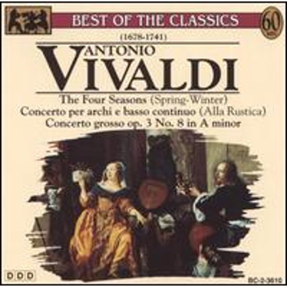 Pre-Owned Vivaldi: Four Seasons (CD 0056775361020) by Alexander Pervomaysky (violin), Alberto Lizzio (conductor)