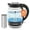Black w/ Tea Infuser, variant on Chefman Rapid-Boil 1.8L Electric Kettle w/ Removable Lid and LED Indicator Lights - Black