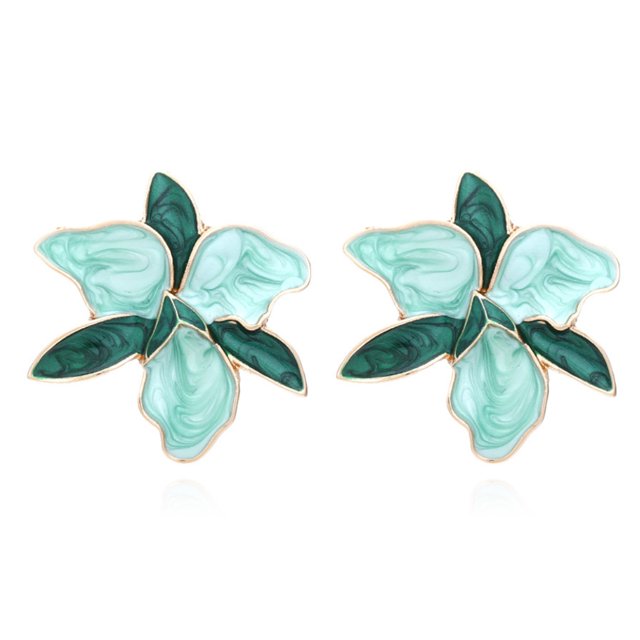 Pendientes de hoja de regalo, pendientes de plantas para niñas adolescentes, joyería de mujer, accesorios de playa de moda