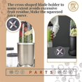 thumbnail image 5 of Extractor Blade Fit for NutriBullet 600W / Pro 900W Extctor Blade Series for NutriBullet Blender Bla, 5 of 5