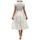 thumbnail image 2 of Vestido bohemio Dara Baby Vest0106 Blanco Casual de Playa o Fiesta para Mujer, 2 of 4