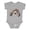 AC-Heather Grey, variant on Kiniart Sloth Boys or Girls Baby Bodysuit