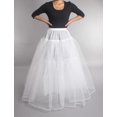 thumbnail image 6 of Wedding Petticoat Crinoline Slip Underskirt Bridal Dress Hoop Vintage Slips, One Size, 6 of 9