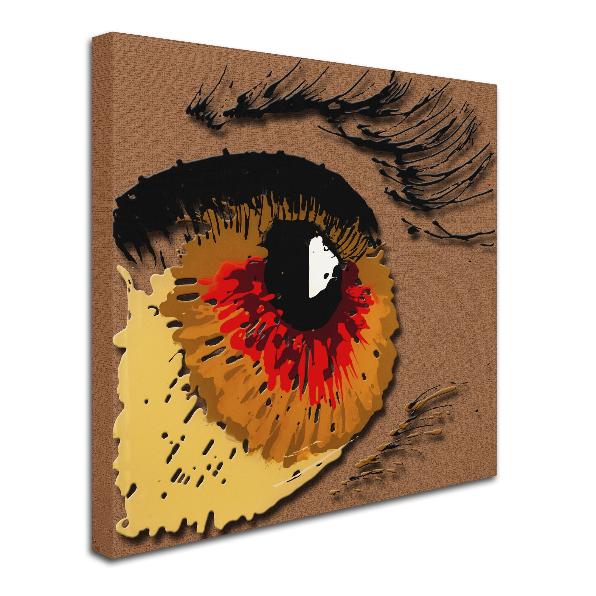 Trademark Fine Art Roderick Stevens 'Eye 1' 35 x 35 (RS1000-C3535GG)