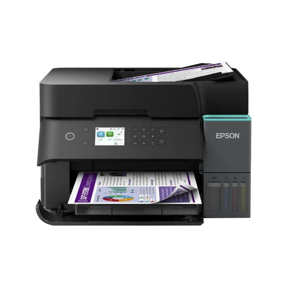 Impresora EPSON Multifuncional 3 en 1 EcoTank L6370 Wi-Fi Inyección de Tinta, Tanque de Tinta, Inalámbrico, Print/Copy/Scan