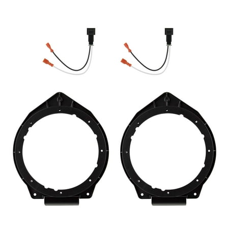 Metra - Speaker Mount Kit for Select 2007-2014 GM Vehicles - Black