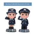 thumbnail image 2 of ADDHAT Small Dark Police Car Toy Model for Kids Detective Party Decorations and Birthday Event Favors, 2 of 8