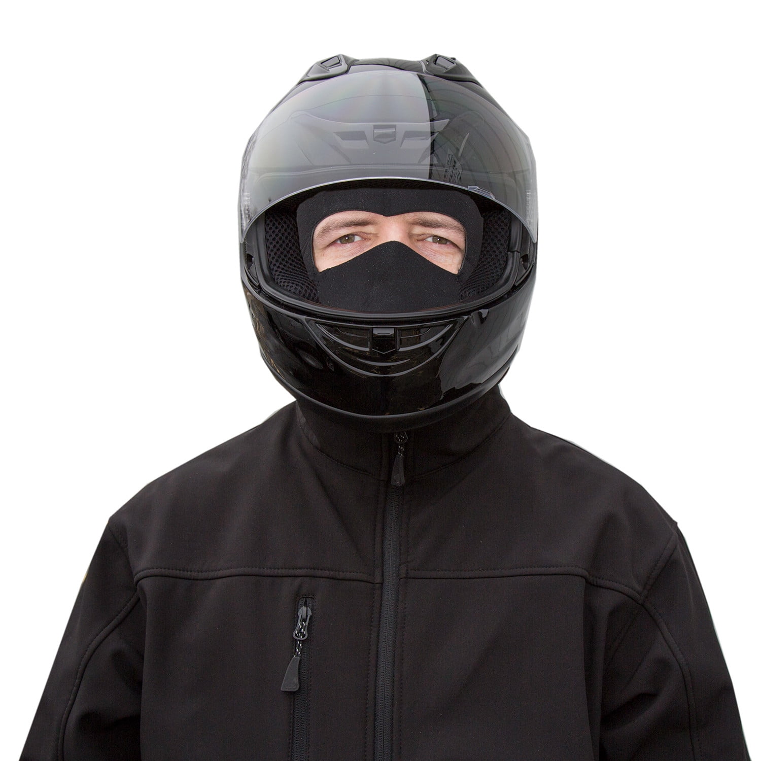 Fuel Helmets: Neoprene Motorcycle Face Mask, Universal Fit, Sports & Outdoors, Color: Black