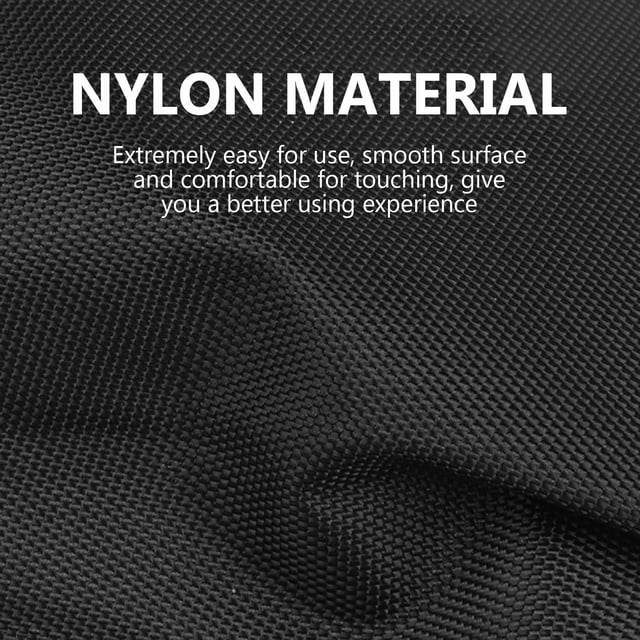 WASHWEPE Estuche Para Y Herramientas De Peluquería Con Material De Nylon Duradero Negro
