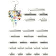 thumbnail image 2 of 250 Pcs Assorted Alloy Connectors Slide On End Clasps Tube Bar Buckle Clasps Versatile Jewelry Making Findings, 2 of 20