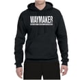 thumbnail image 2 of Wild Bobby Waymaker Inspirational/Christian Unisex Graphic Hoodie Sweatshirt, Black, Small, 2 of 5