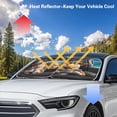 thumbnail image 4 of Binienty Funny Cow Print Car Front Windshield Sun Shade Visor Suv Window Folding Block Cover 2-Piece Foldable Sunshield for Vehicle Cars SUV Auto Interior Decor, 4 of 8