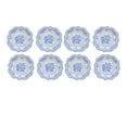 thumbnail image 2 of Disposable Paper Plates For Dinner Waterproofs And Oil-proof Environmentally Friendly Paper Plates Thickened Round Tableware Paper Plates Fruit Plates(Light Blue), 2 of 6