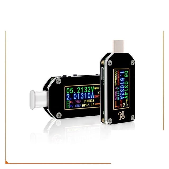 TC66/TC66C Type-C PD trigger USB-C Voltmeter ammeter voltage 2 way current meter multimeter PD charger battery USB Tester. ,Wide Application