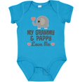 thumbnail image 3 of Inktastic My Grammy and Pappy Love Me Grandchild Boys or Girls Baby Bodysuit, 3 of 5