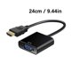 thumbnail image 3 of 1080P PC Computer HDTV to VGA Video Converter VGA Female to HDTV Male Adapter for Laptop Top Box Monitor Projector White, 3 of 4