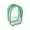 Green, variant on Protective Cotton Plush Organizers Transparent Window PVC Collectible Doll Case with Hook Lightweight Travel Storage Case
