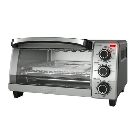 BLACK+DECKER Natural Convection Toaster Oven, Stainless Steel, (Best Toaster Oven For Reflow)