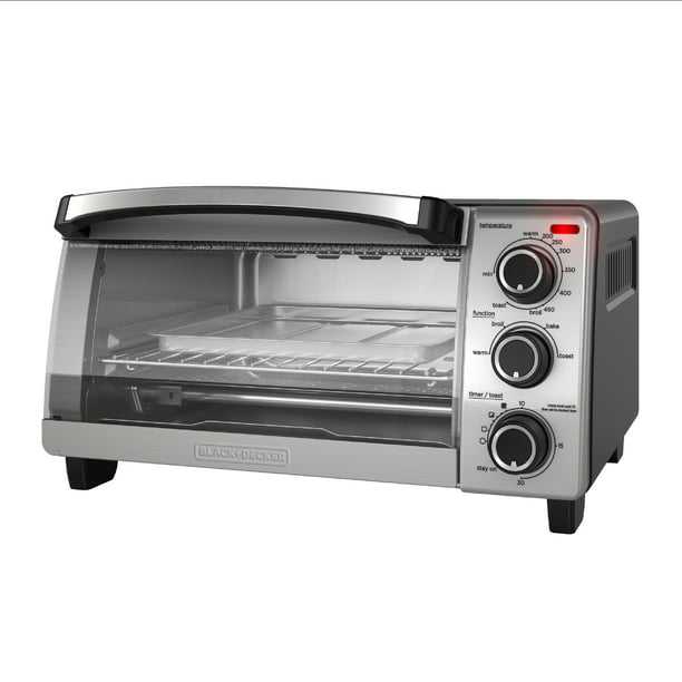 Black Decker Natural Convection Toaster Oven Stainless Steel