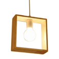 thumbnail image 1 of Luz colgante LED Lámpara de Iluminación Tienda Lámpara cho Cuadrado 21x21x15cm Yuyangstore Lámpara colgante de techo, 1 of 7