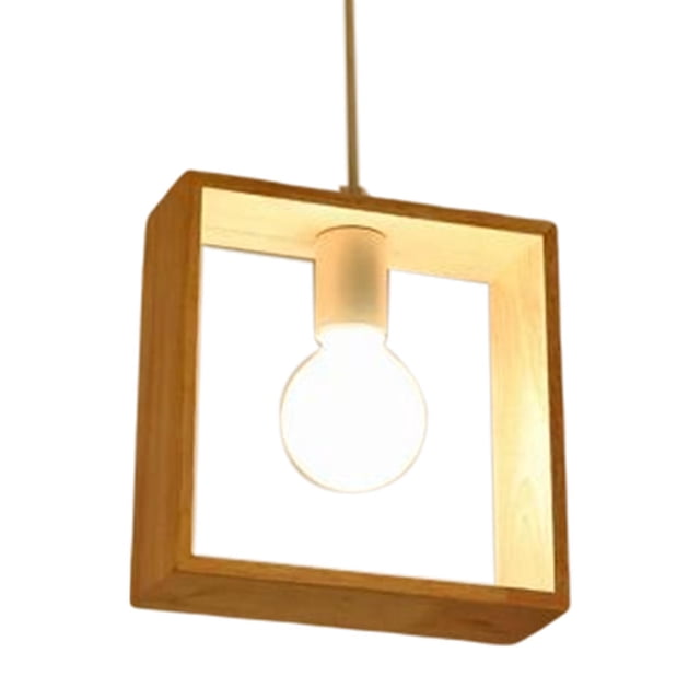 Luz colgante LED Lámpara de Iluminación Tienda Lámpara cho Cuadrado 21x21x15cm Yuyangstore Lámpara colgante de techo