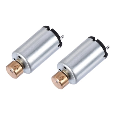 10Pcs DC 3V 14000RPM Micro Coreless Vibration Motors - 6mm X 15mm Mini Motors For DIY Electronics, Brush Robots, RC Models