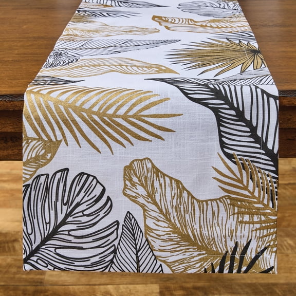 Split P Touch Of Gold Table Runner 15" X 72"