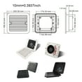 thumbnail image 2 of Xingzhi RV Ventilation Fan Dust-proof Air Vent Silent Accessories Replacement Part Repairing Shop Household Strong wind Black, 2 of 6
