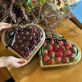thumbnail image 2 of Heart-shaped food storage box set with transparent lids, perfect for kitchen organization, party snacks, fruit, and other food storage. Also suitable as Valentine's Day gift boxes or cake boxes., 2 of 4