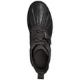 thumbnail image 3 of POLO RALPH LAUREN Mens Black Pull Tab Waterproof Padded Buckle Accent Lug Sole Oslo Round Toe Platform Lace-Up Leather Boots Shoes 9 D, 3 of 3